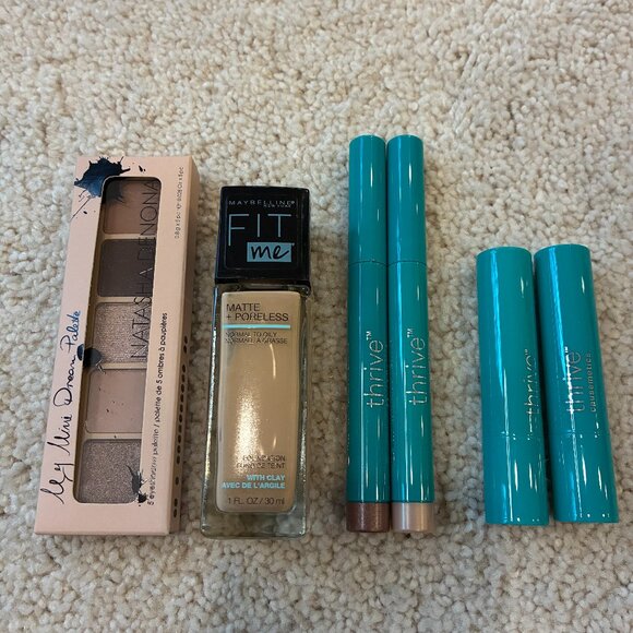 Other - NEW Lot of Make-Up: Thrive, FIT Me, Natasha Denona Sold Together
